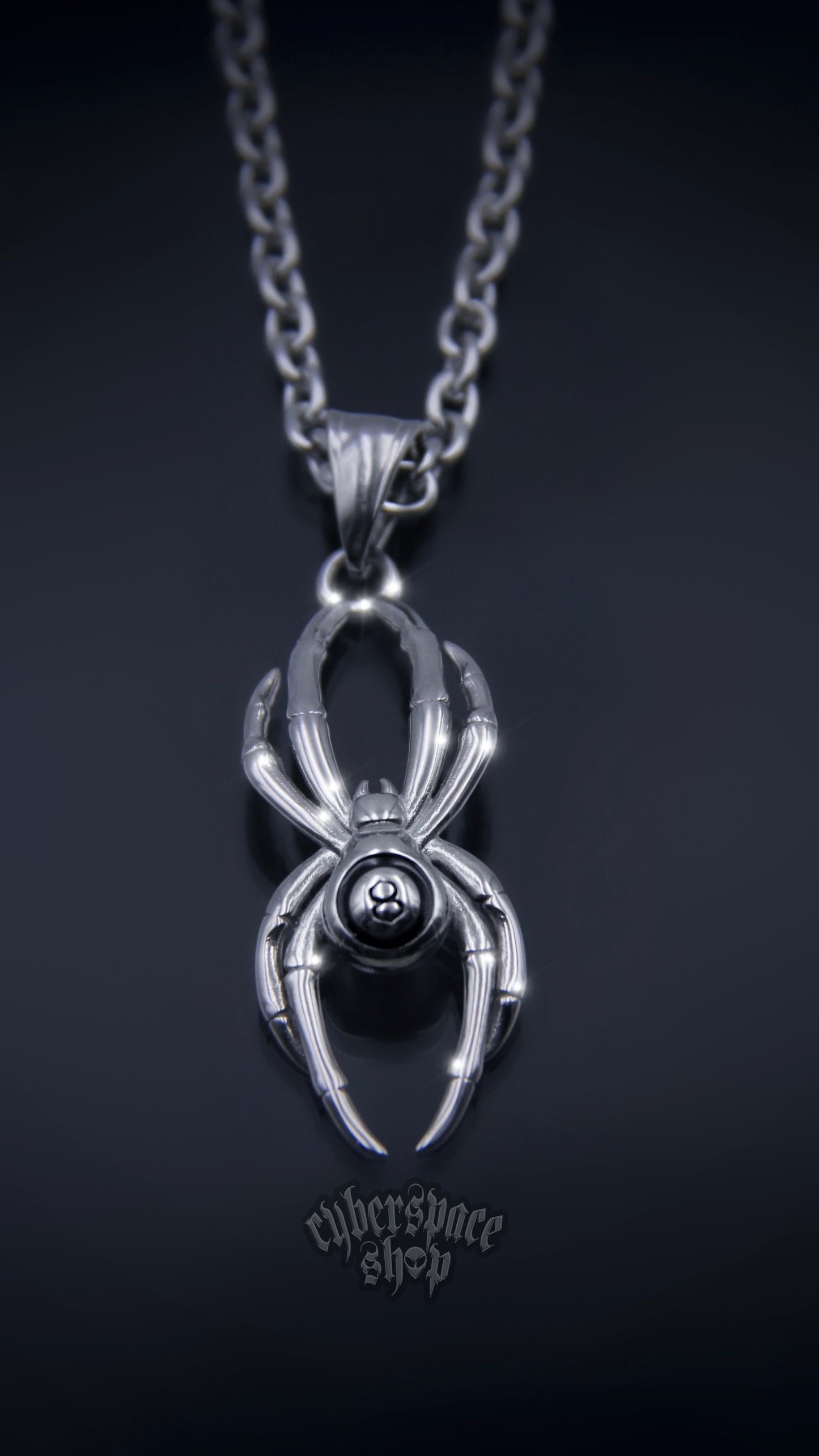 WICKED 8 SPIDER NECKLACE