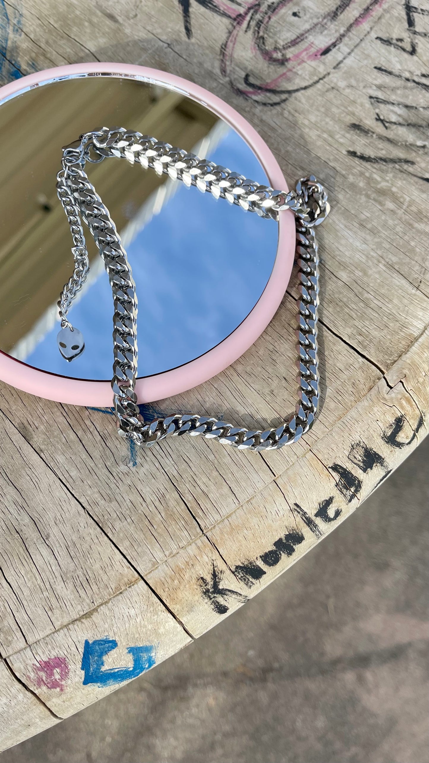 FLAT CUBAN NECKLACE