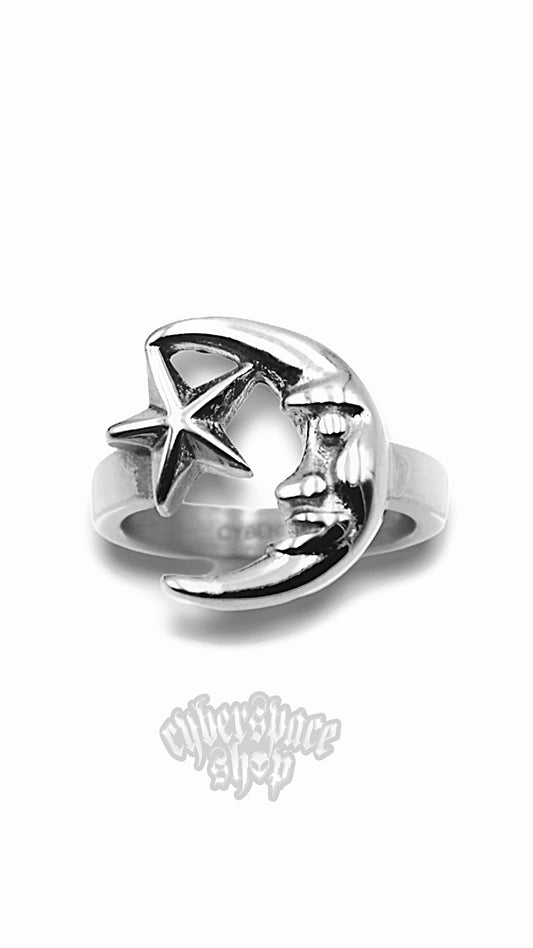MIDNIGHT MOON RING