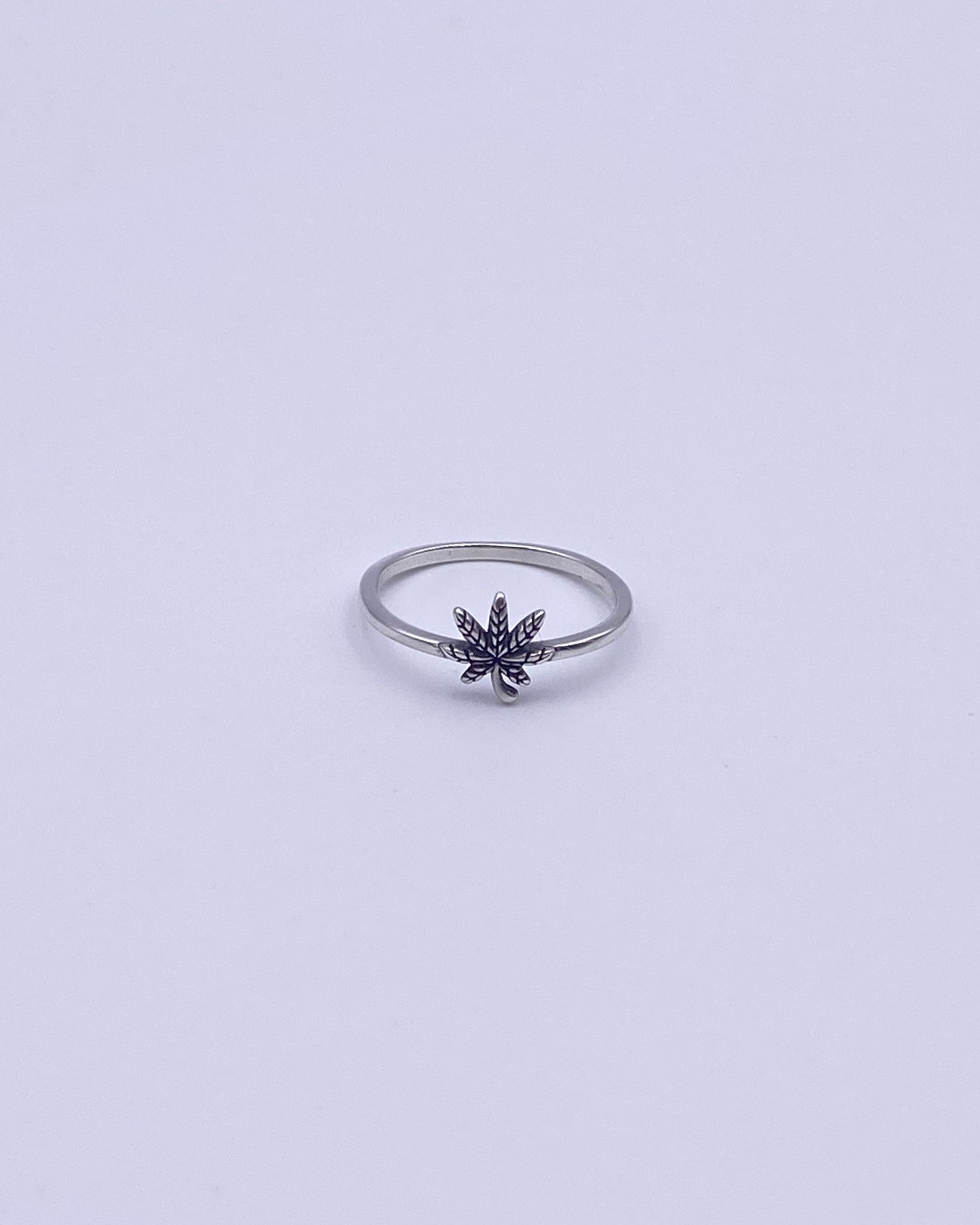 MINI POT LEAF RING