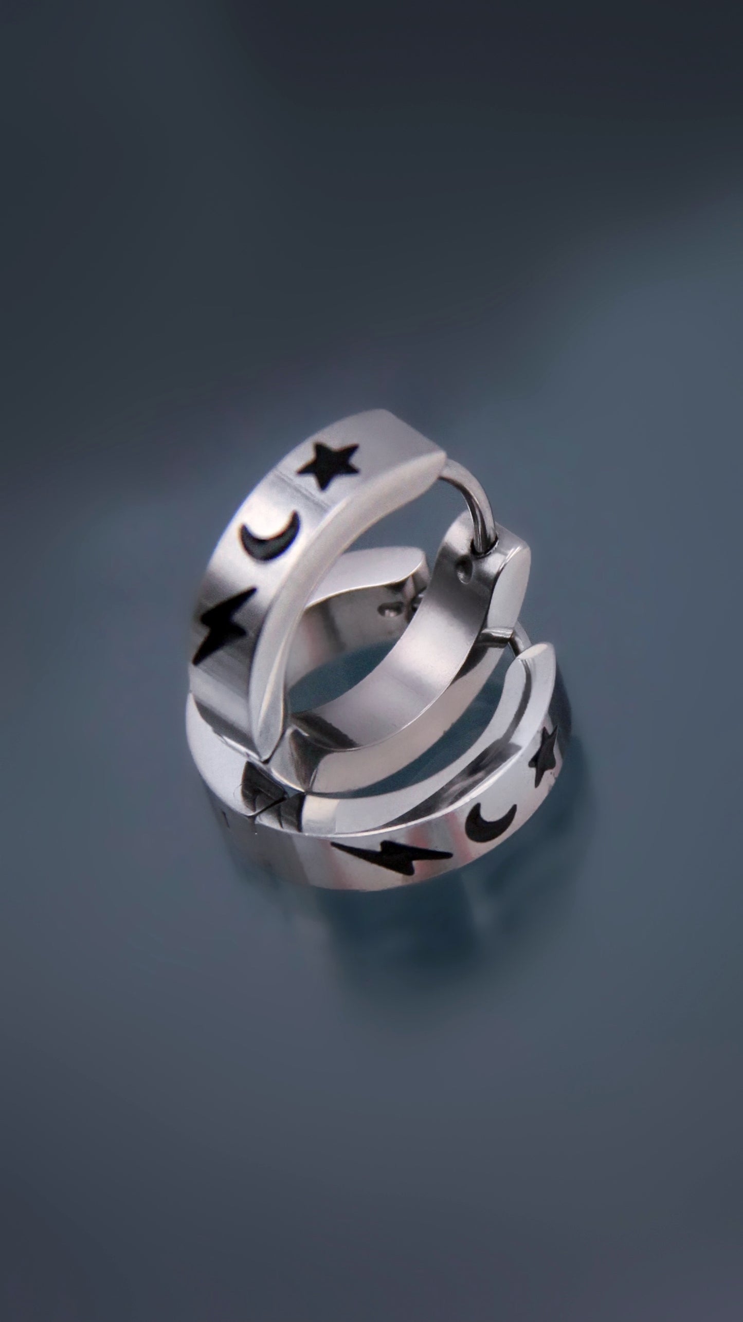 COSMIC HOOP EARRINGS
