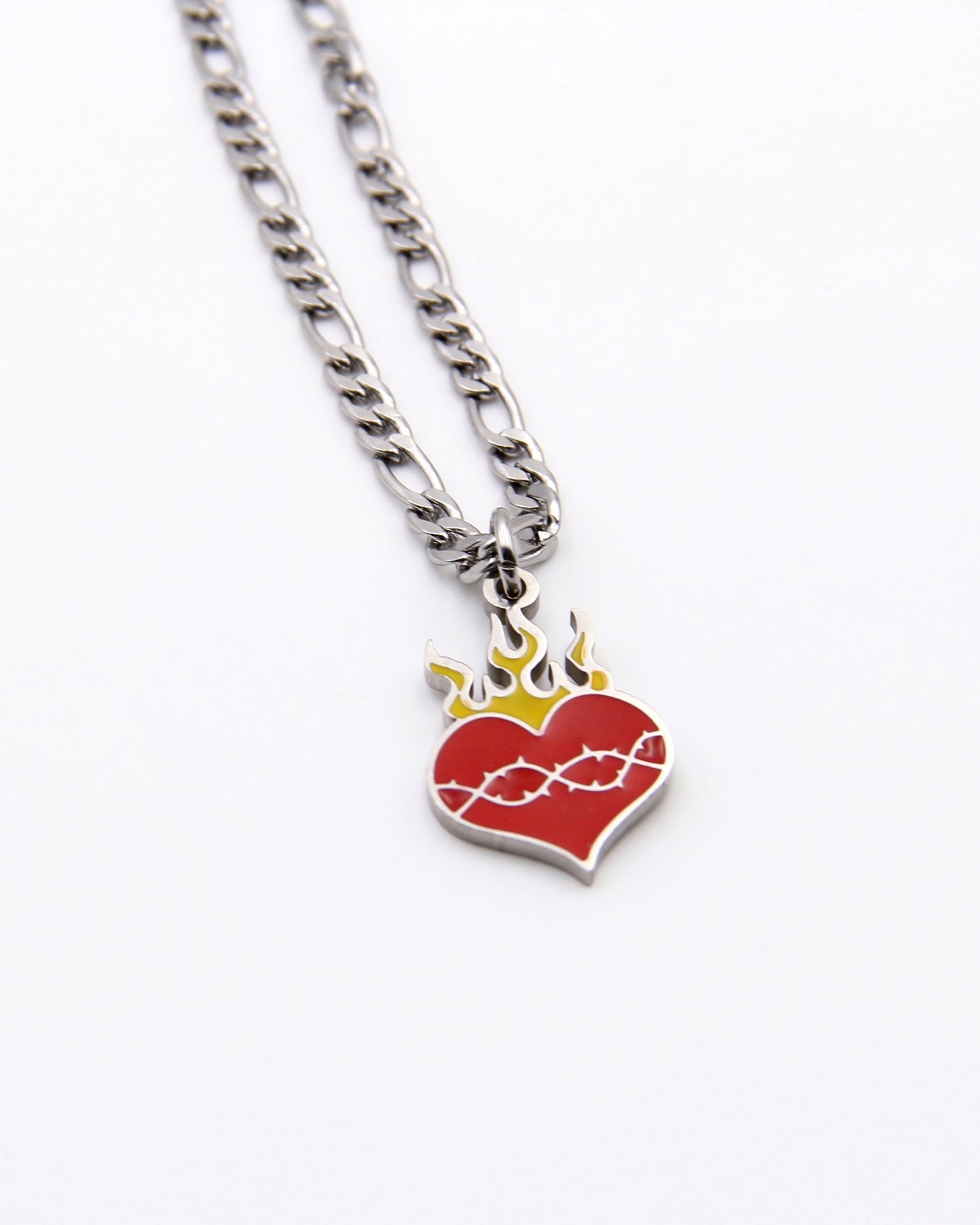 BURNING HEART NECKLACE