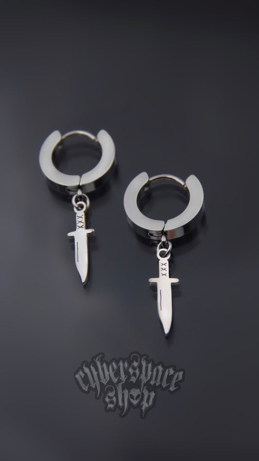 MINI DAGGER EARRINGS