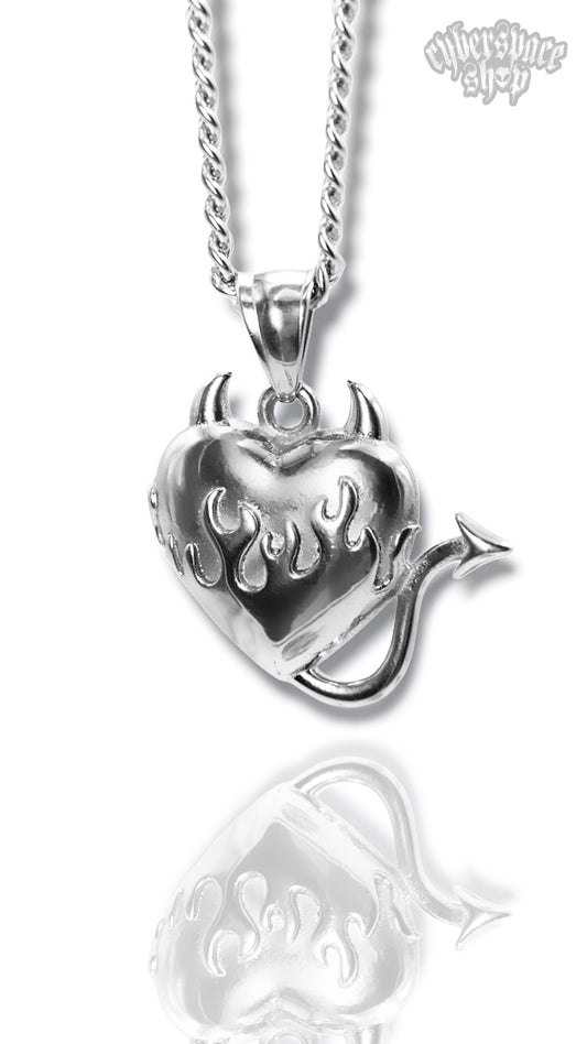 DEVILISH HEART NECKLACE