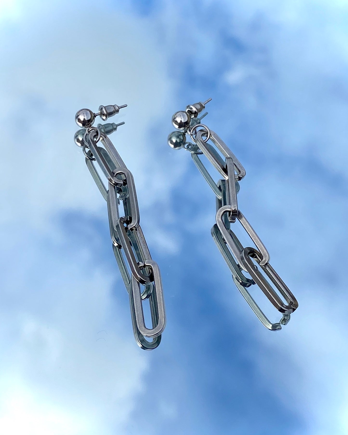 CHAIN LINK EARRINGS