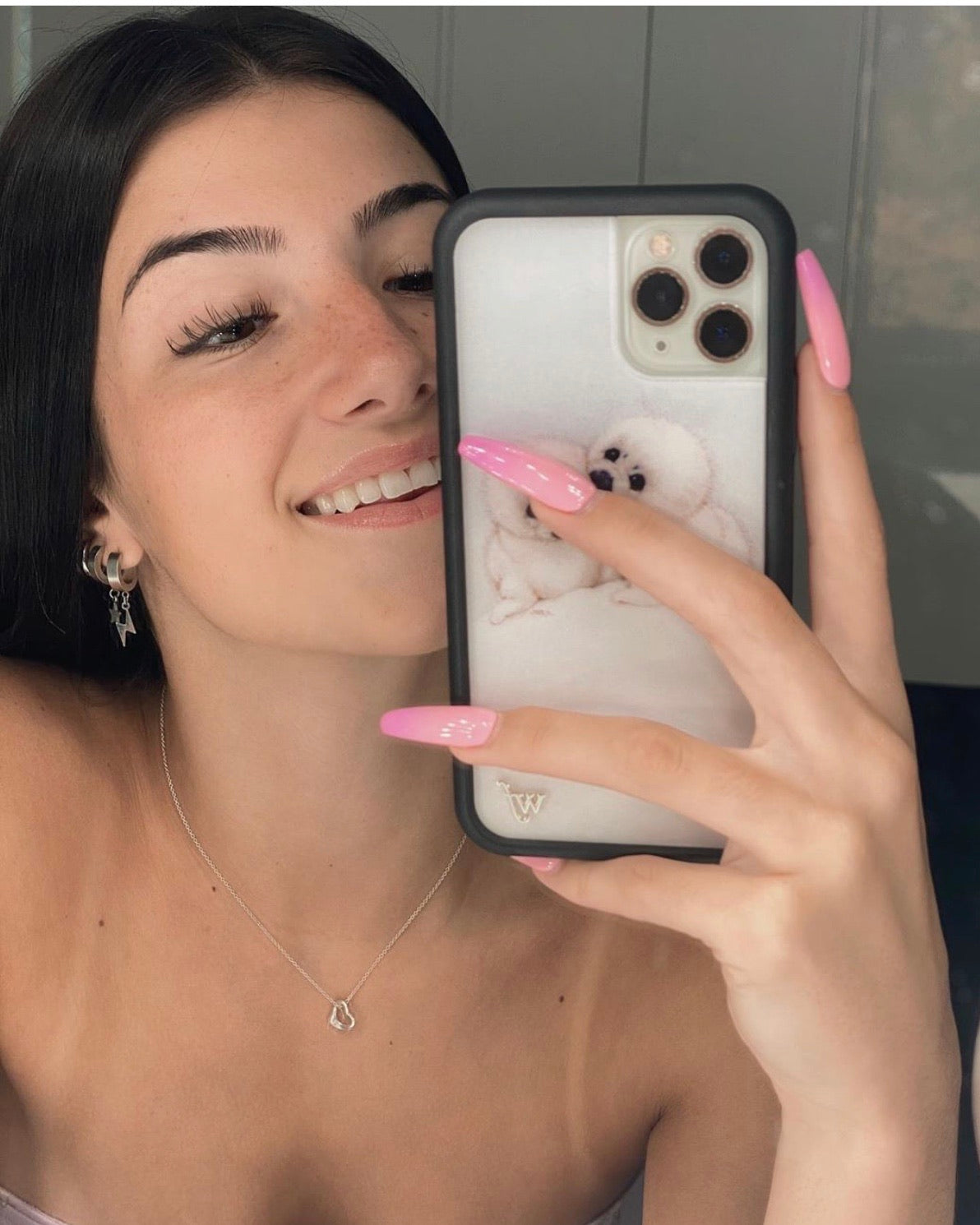 LIGHTNING BOLT HOOPS