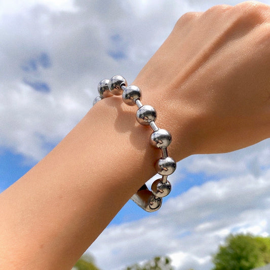 THE CHUNKY BALL CHAIN BRACELET