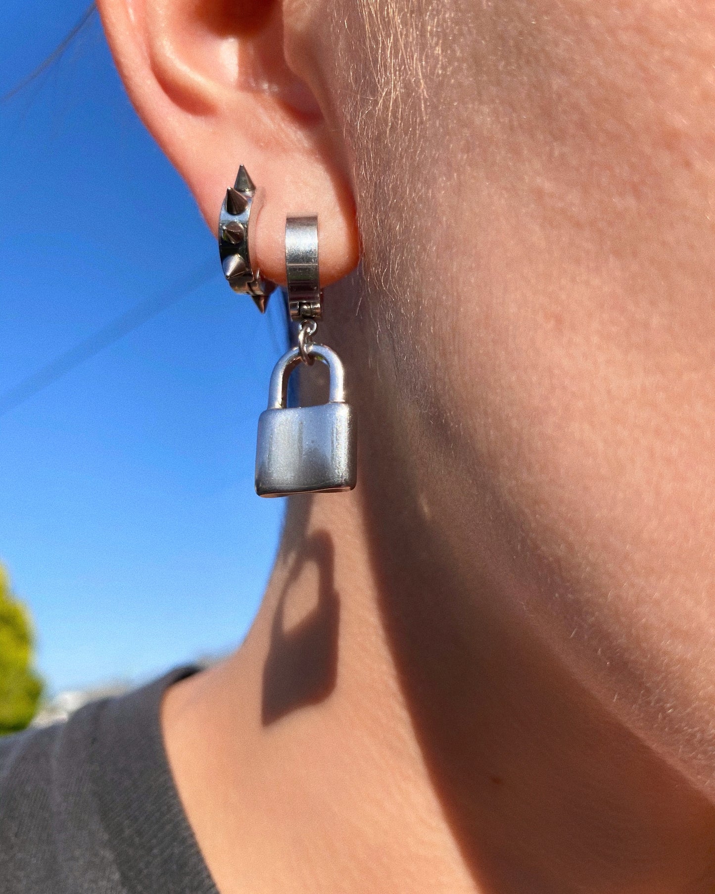 LOCK DOWN EARRINGS