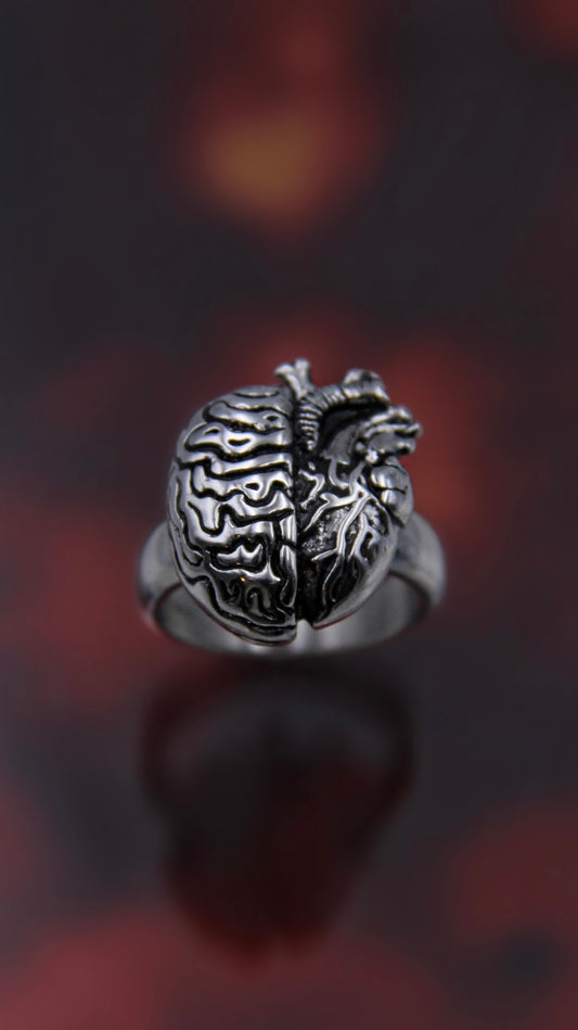BRAIN HEART RING