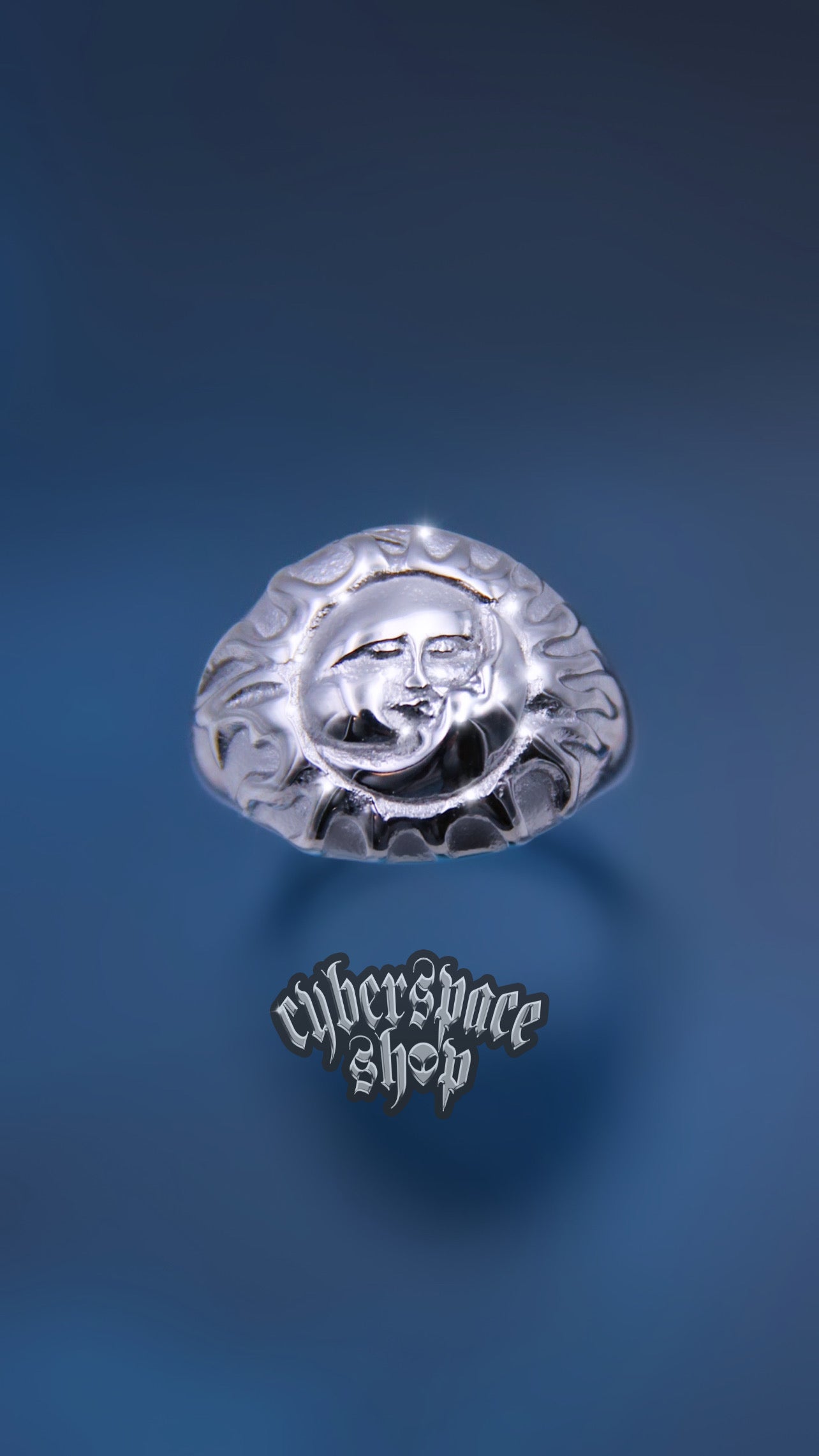 SUN MOON KISS RING