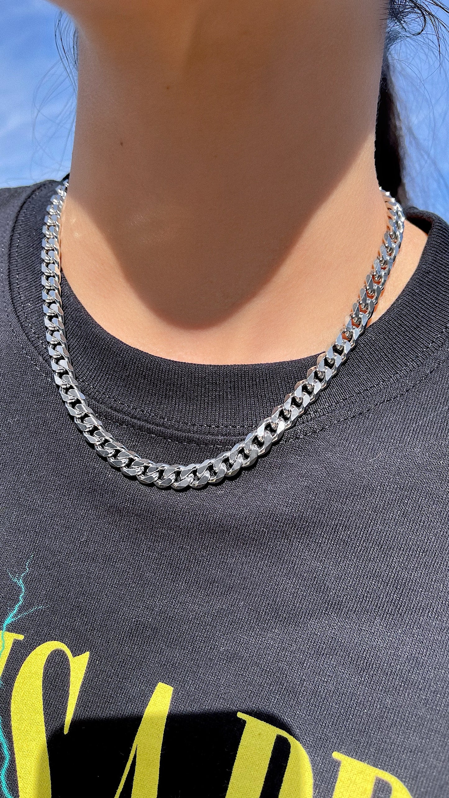 FLAT CUBAN NECKLACE