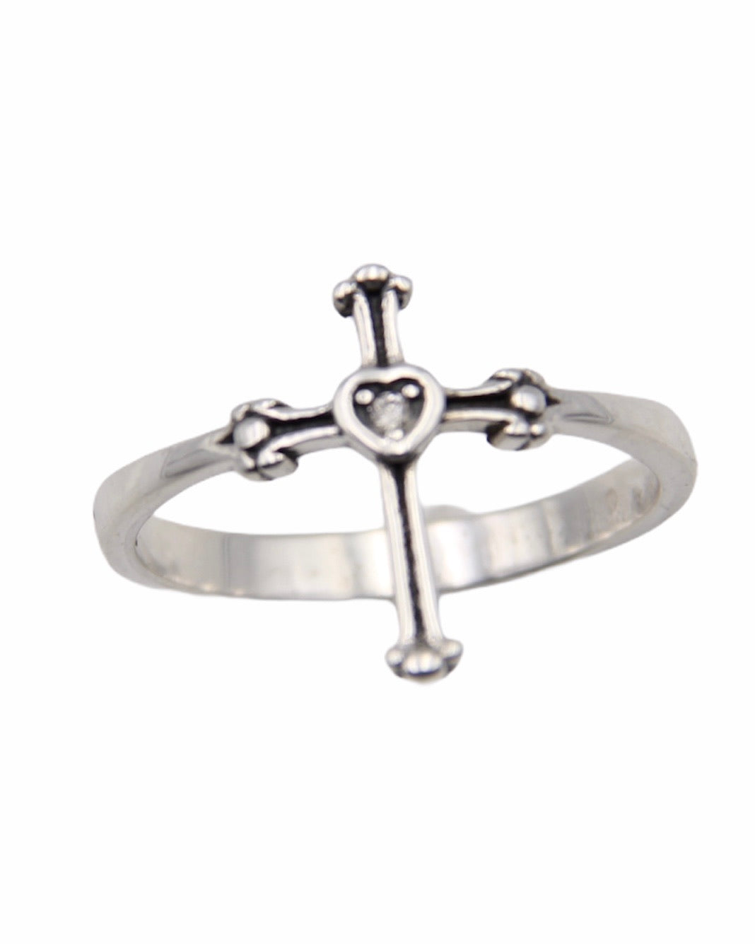 CROSS YOUR HEART RING