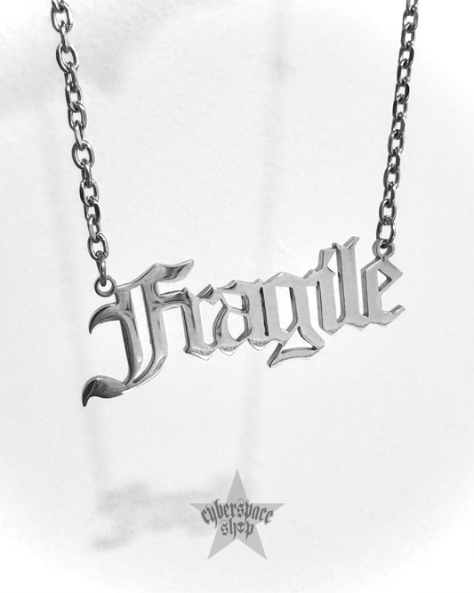 FRAGILE NECKLACE