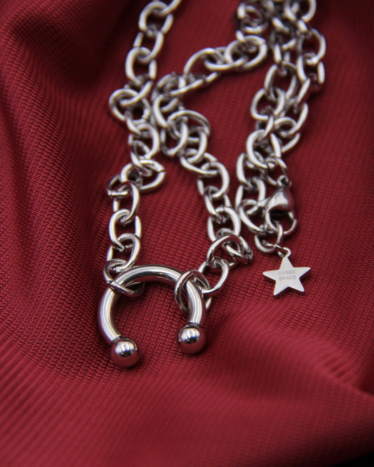 BALL SEPTUM NECKLACE