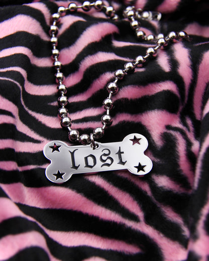 LOST BONE TAG NECKLACE