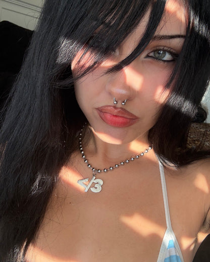 </3 NECKLACE