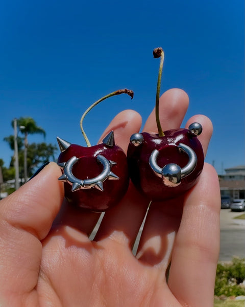 BALL STUD EARRINGS