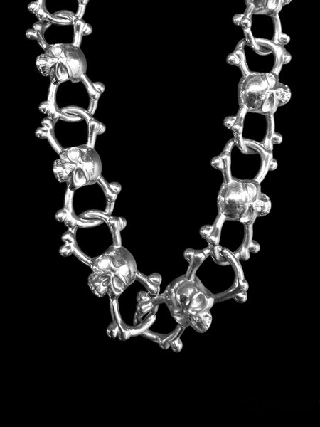 SKULL AND CROSSBONES NECKLACE