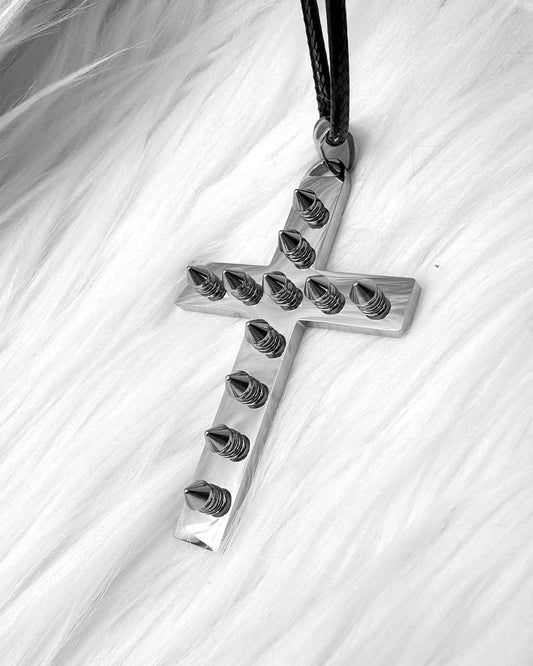 REBEL CROSS NECKLACE