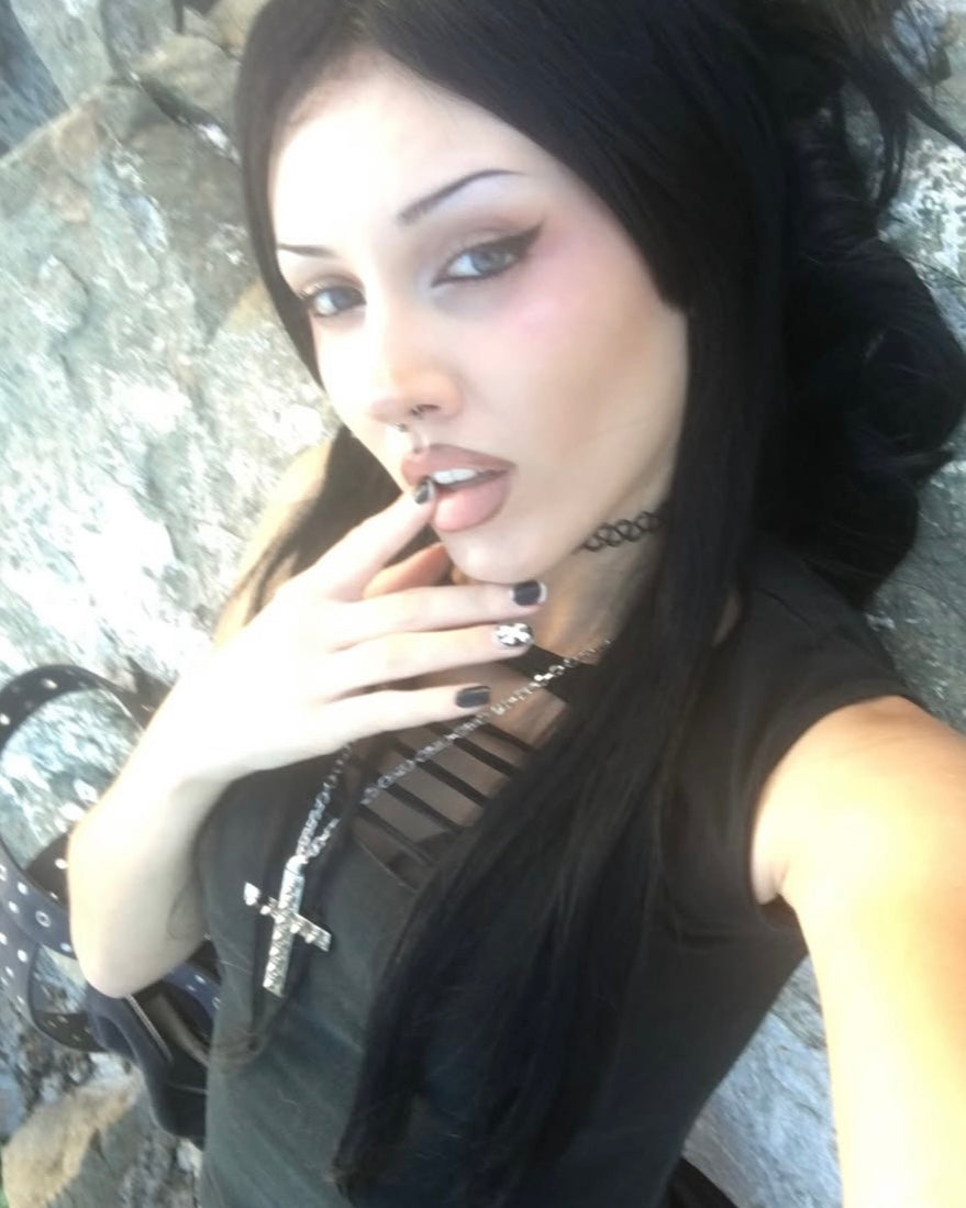 REBEL CROSS NECKLACE