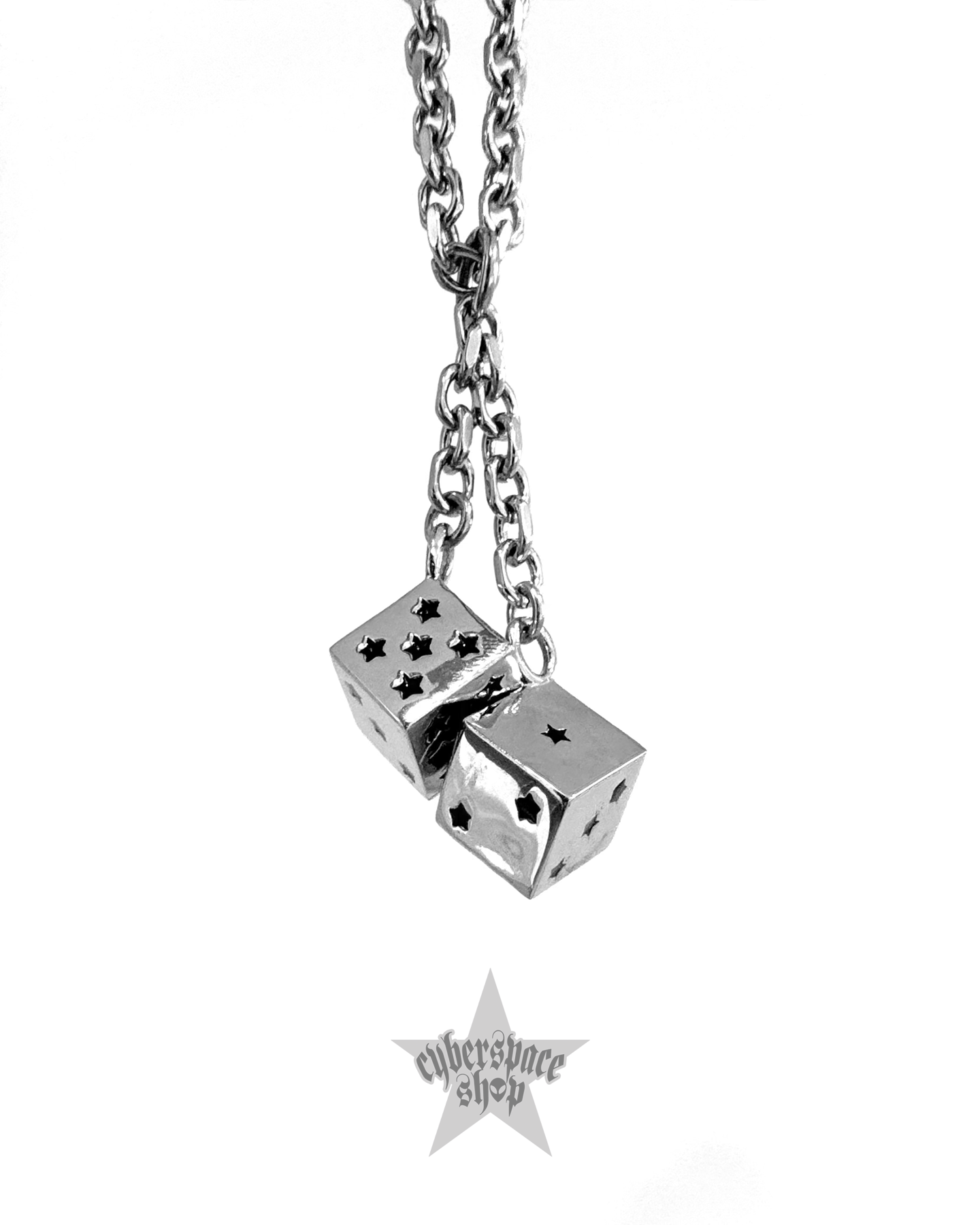 LUCKY STAR DICE NECKLACE