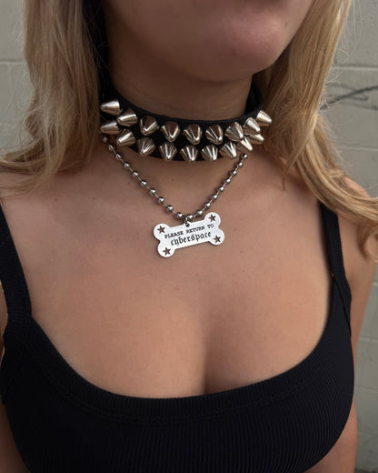 LOST BONE TAG NECKLACE