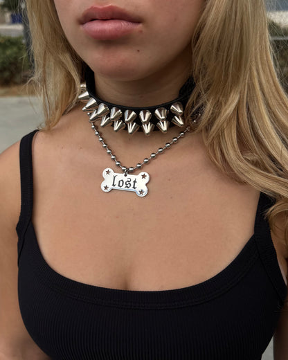 LOST BONE TAG NECKLACE