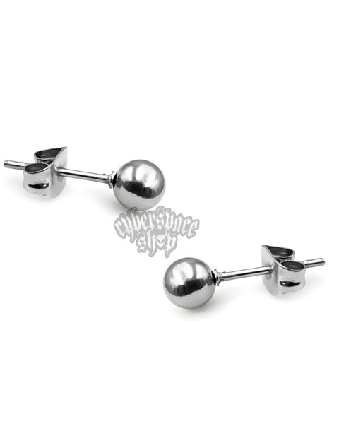 BALL STUD EARRINGS