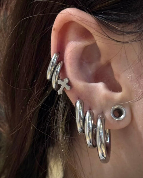 CHUNKY HOOP EARRINGS