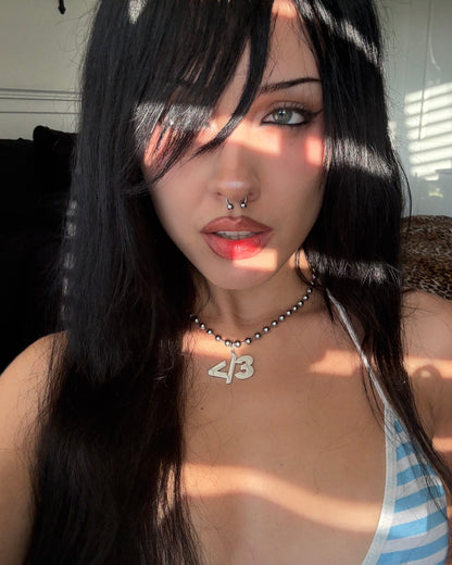 </3 NECKLACE
