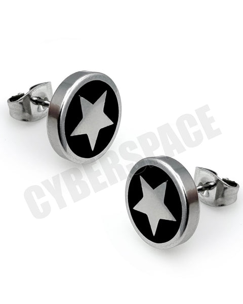 PUNK STAR STUD EARRINGS