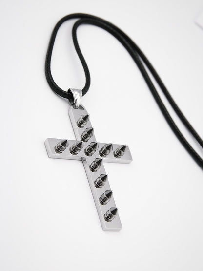 REBEL CROSS NECKLACE