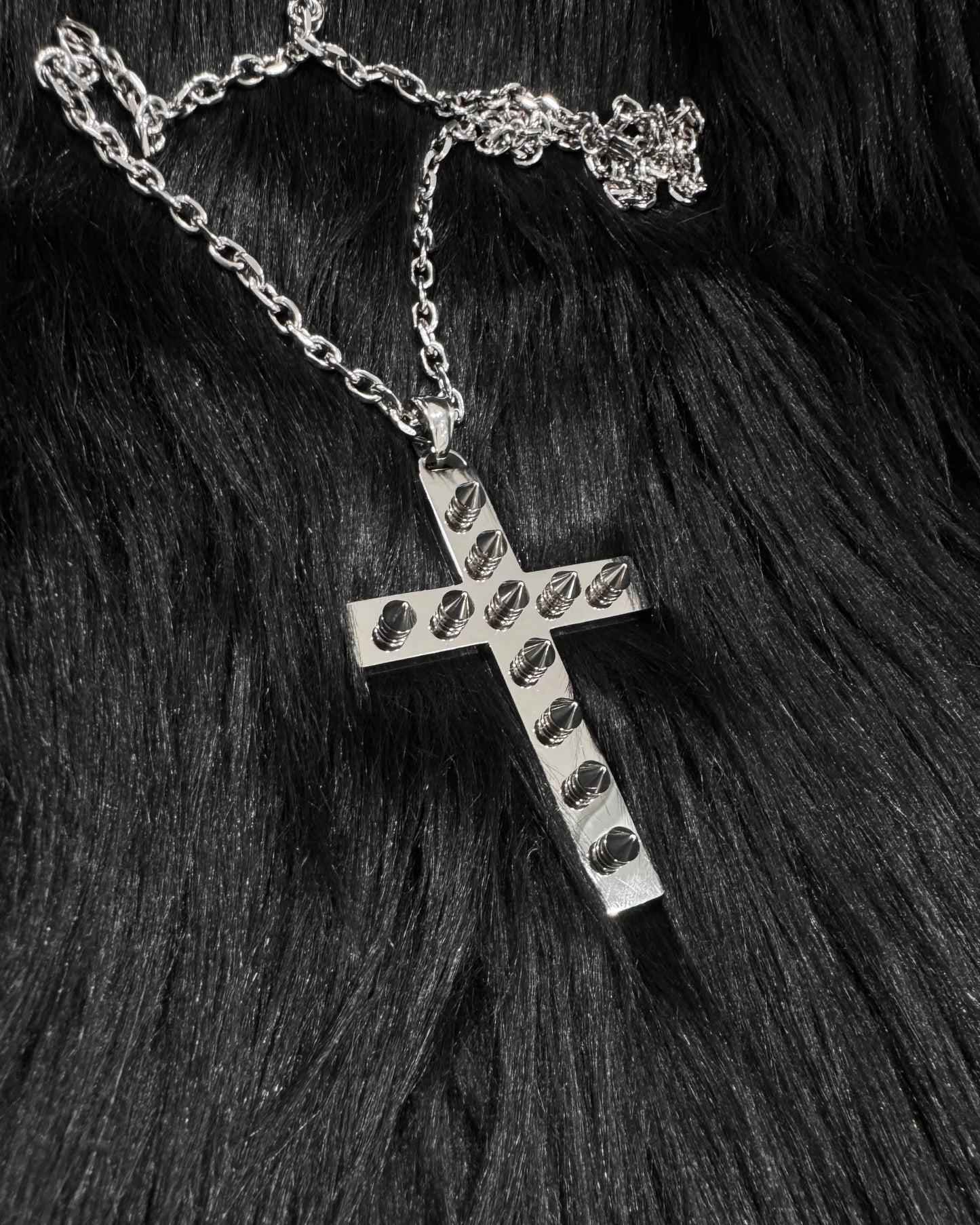 REBEL CROSS NECKLACE