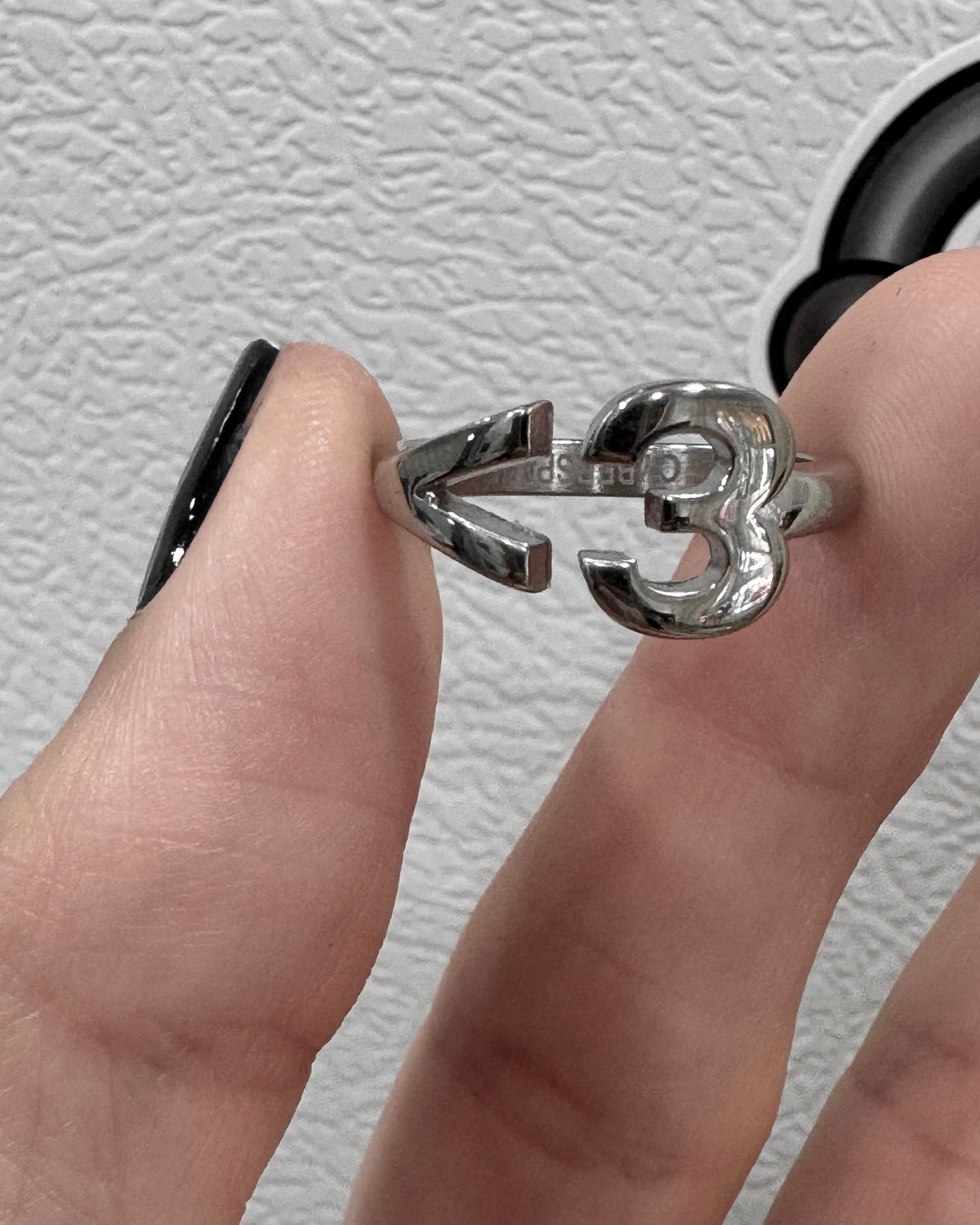 <3 HEART RING