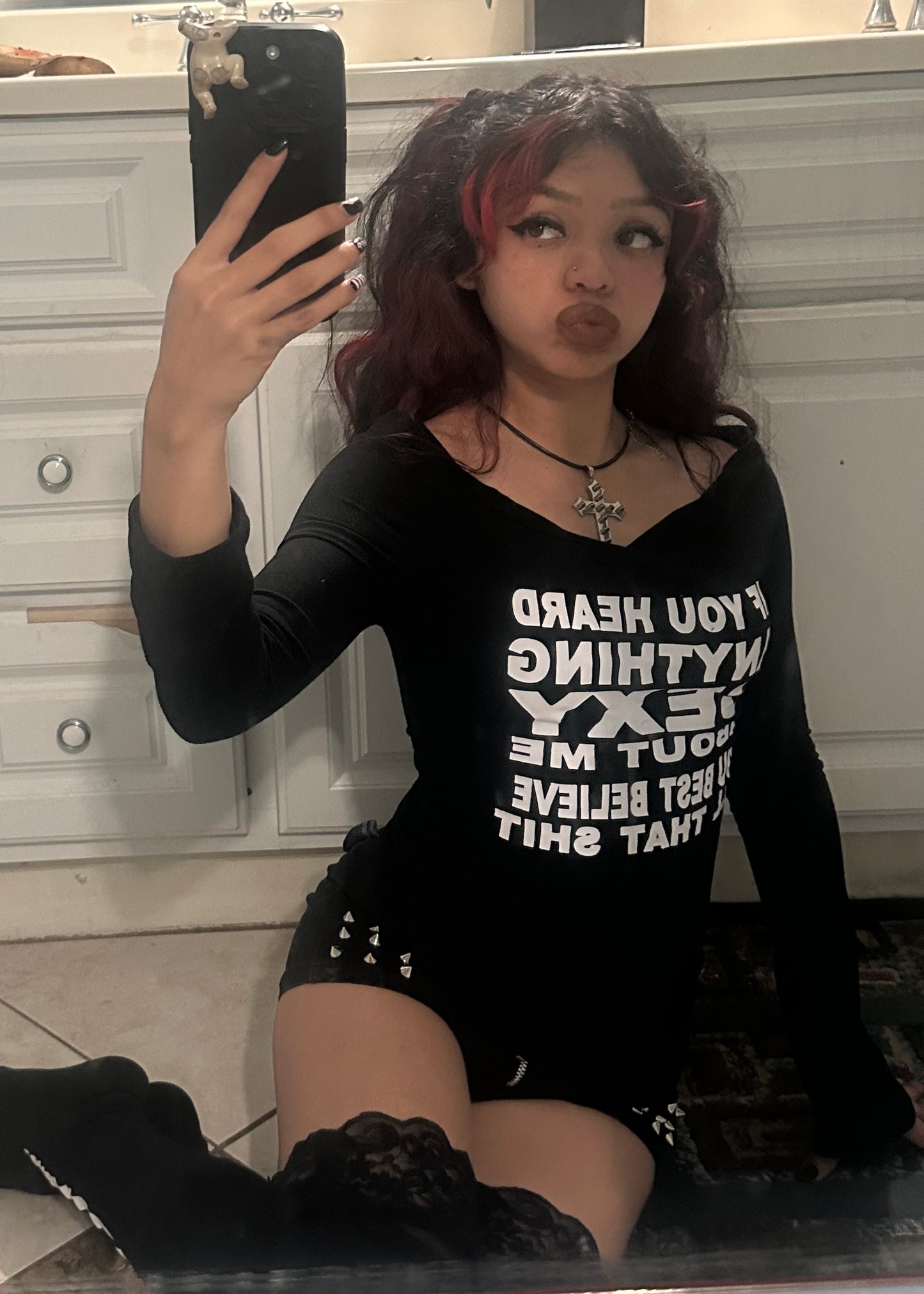 OUTLAW CROSS NECKLACE