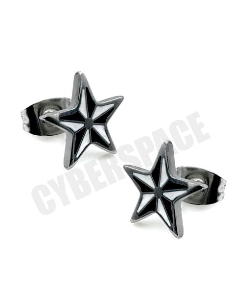 NAUTICAL STAR STUD EARRINGS