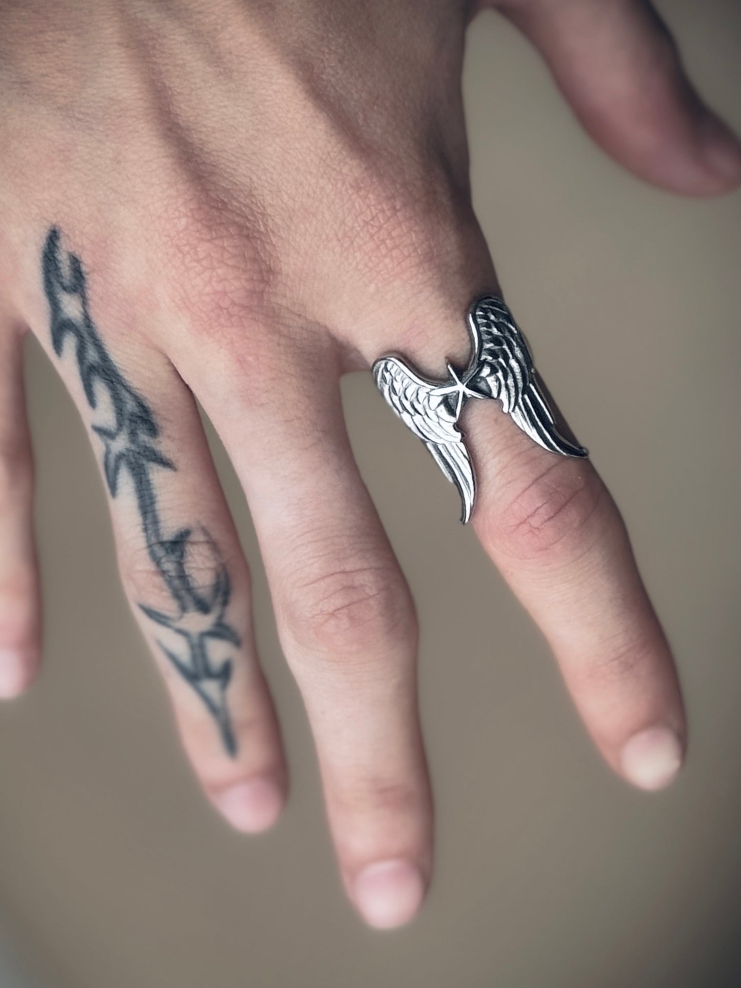 STAR ANGEL RING