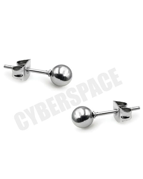 BALL STUD EARRINGS