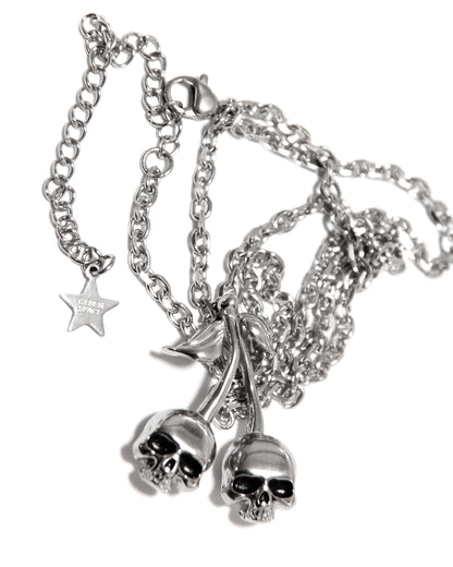 CHERRY SKULL NECKLACE