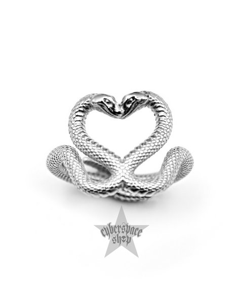 SNAKE HEART RING