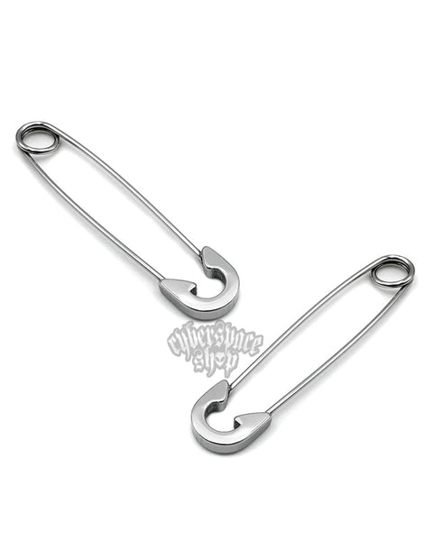 SAFETY PIN EARRINGS