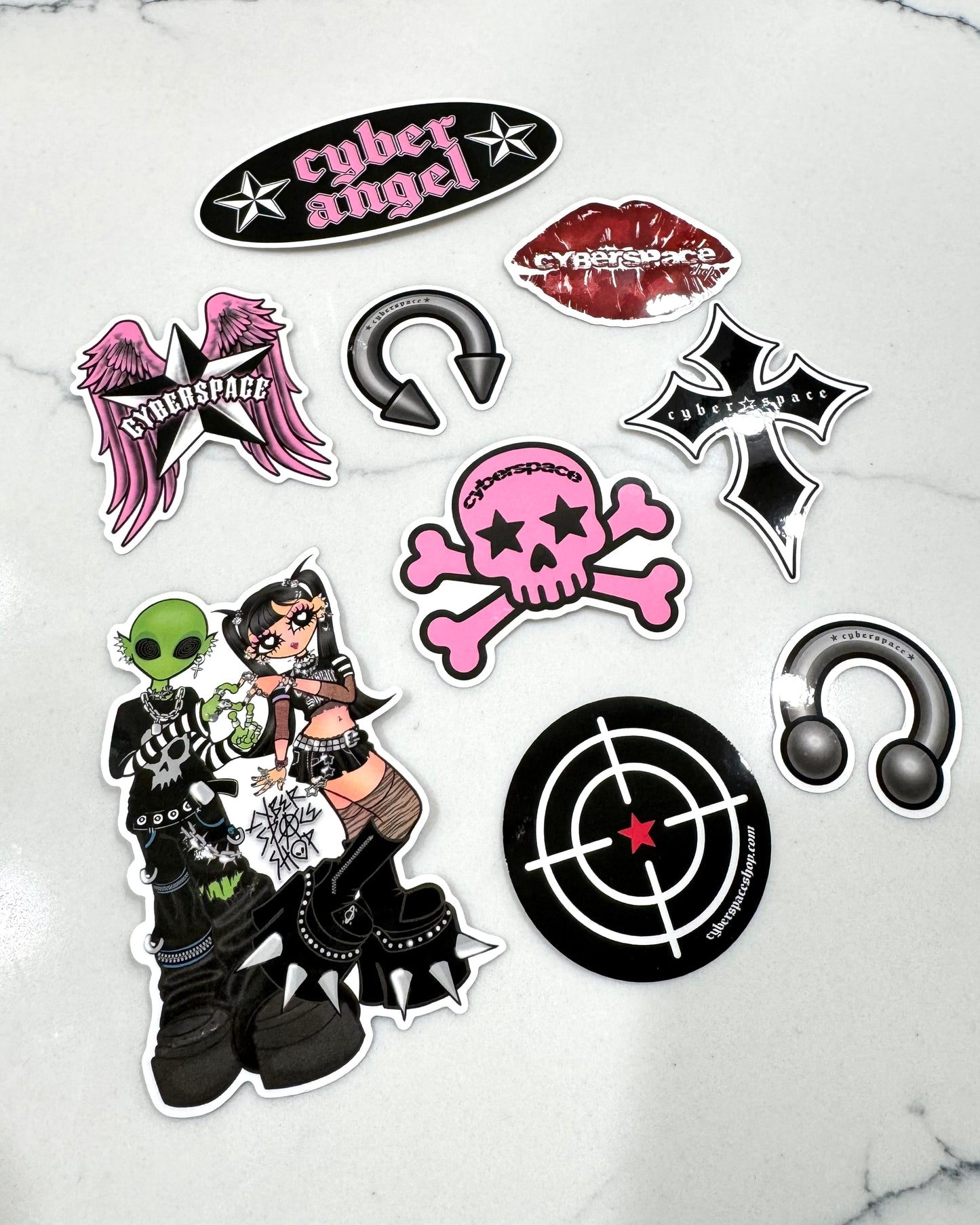 CYBER STICKER PACK