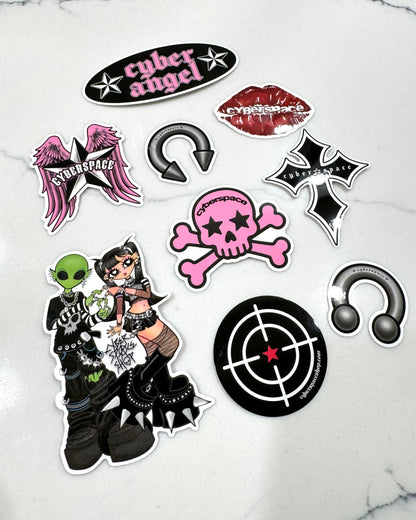 CYBER STICKER PACK