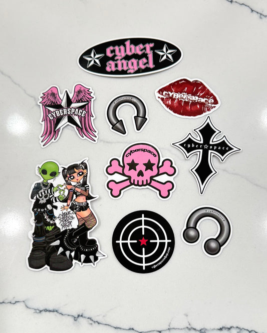 CYBER STICKER PACK