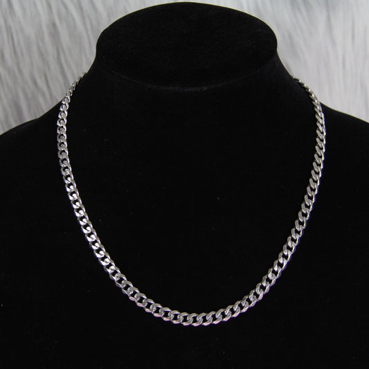 DAINTY FLAT CUBAN LINK NECKLACE