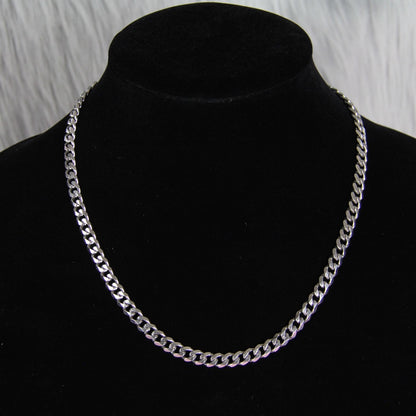 DAINTY FLAT CUBAN LINK NECKLACE