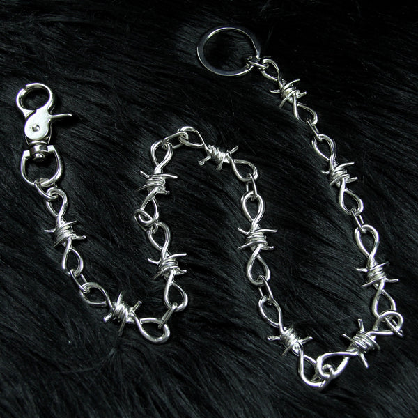 Barbed Wire Wallet Chain