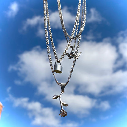 DAINTY LAYERED NECKLACE SET