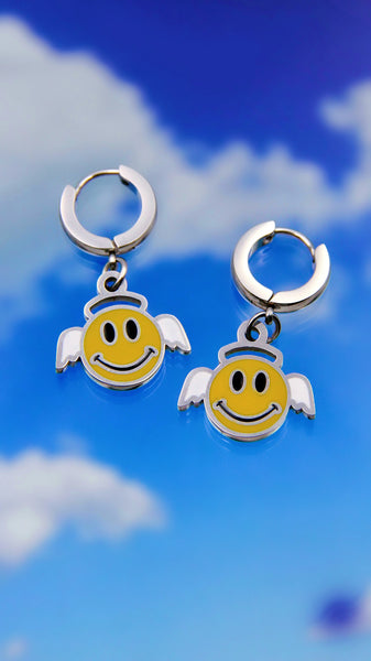 SMILEY ANGEL EARRINGS