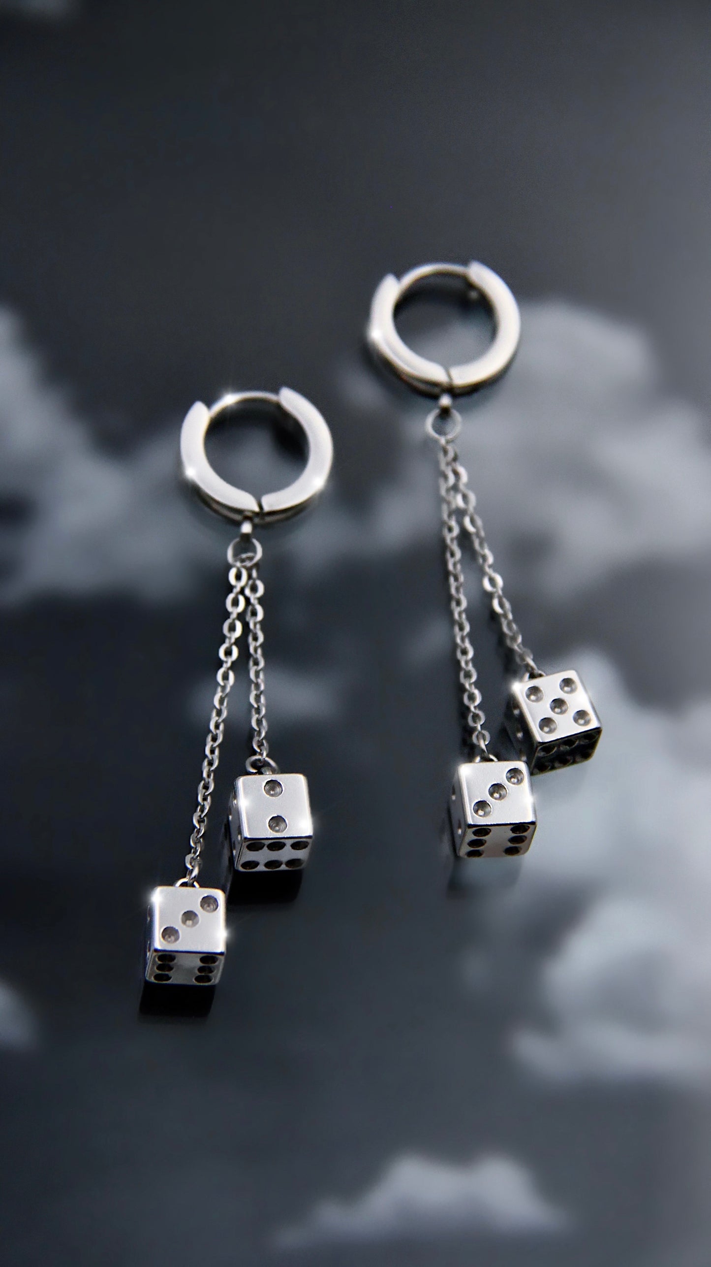 ROLL WITH IT DICE EARRINGS